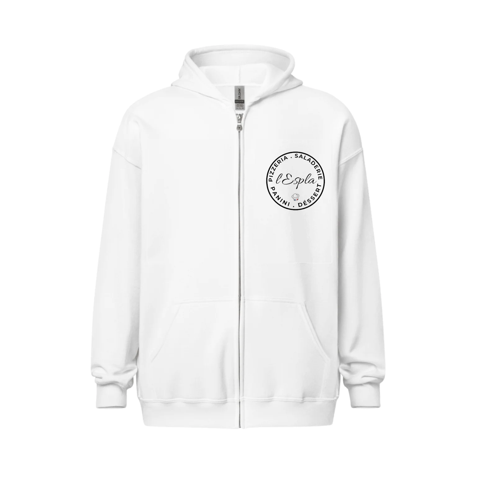 Sweat à capuche zippé personnalisable