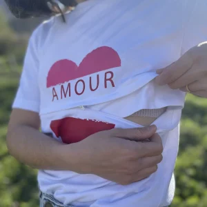 Amour Amour – Le tee-shirt d’allaitement