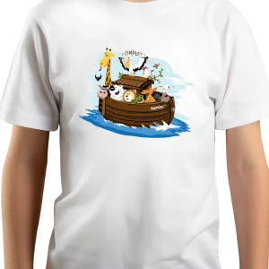 T-Shirt Garçon Arche de Noé (Recto/Verso)