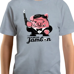 T-Shirt Garçon My name is Jambon