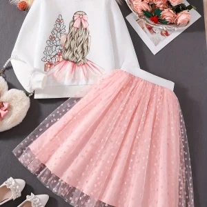 Ensemble 2 pcs manches longues Fille