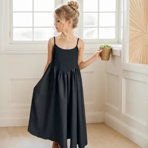 Robe Enfant Couleur Unie pour Filles
