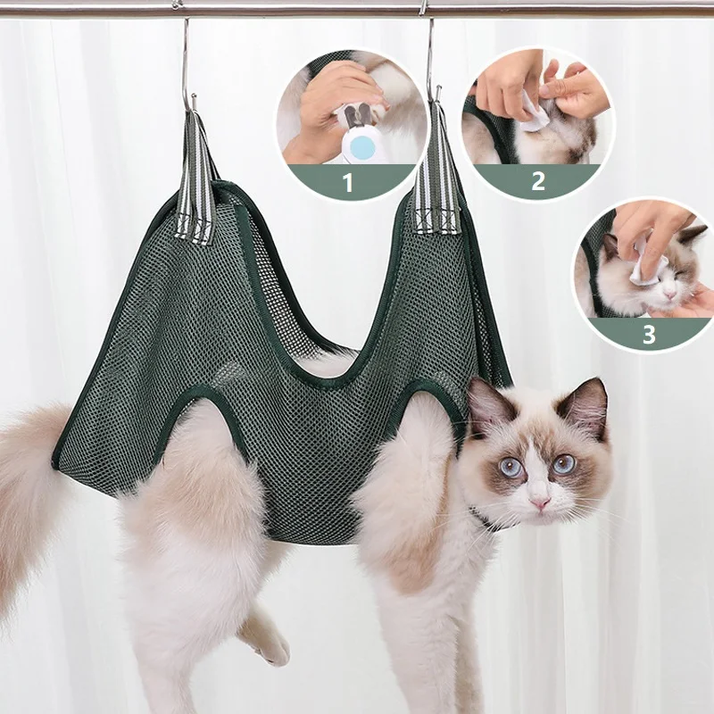 Hamac de Toilettage pour Chats et Chiens – Image 2
