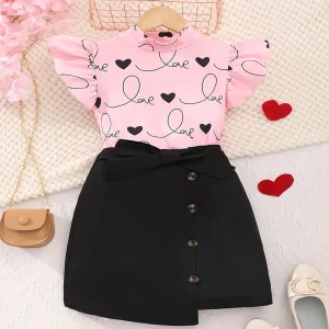 Ensemble d'Été Filles 8-12 Ans