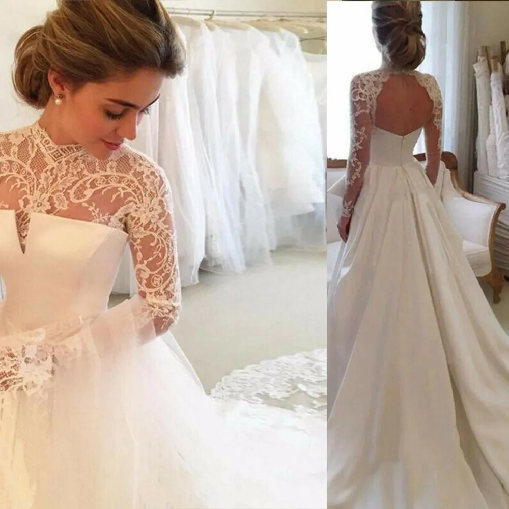 Robe de mariée bohème dos ouvert
