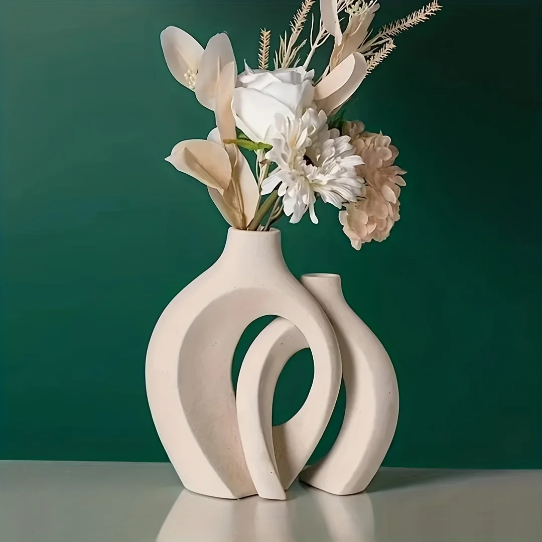 Vases en Céramique Moderne pour Mettre en Valeur vos Fleurs – Image 2