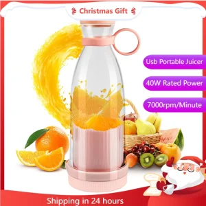 Mixeur Rechargeable et Presse-Fruits pour Jus Frais