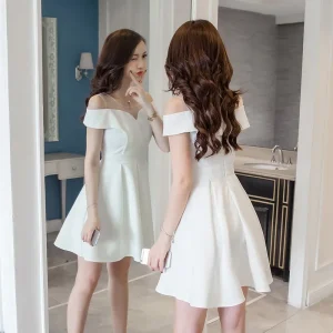 Robes Blanches Décontractées