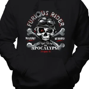 Sweat Adulte Apocalypse furious rider
