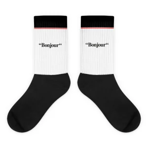 "Bonjour" - Chaussettes