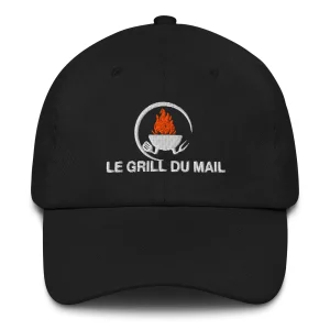 Le Grill du Mail - Casquette de Baseball - Brodée
