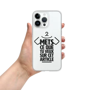 Coque iPhone personnalisable