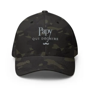 Papy qui déchire - Casquette Structurée en Sergé