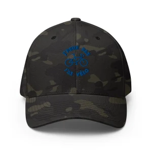 J'peux pas, j'ai vélo - Casquette Structurée en Sergé - Brodée