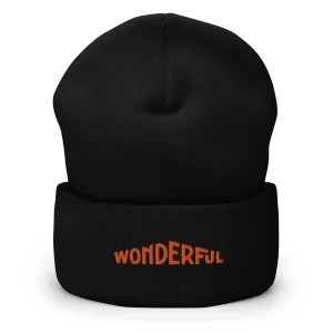 Wonderful - Bonnet à Revers - Brodé