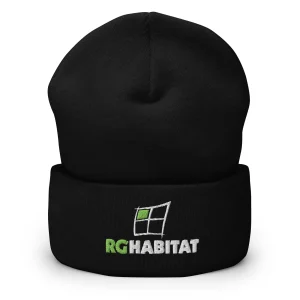 RG Habitat - Bonnet à Revers - Brodé