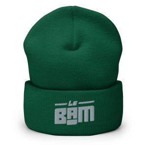 Le BAM - Bonnet à Revers - Brodé