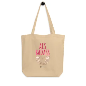 AES Badass - Lolo Le Soignant - Tote Bag Bio