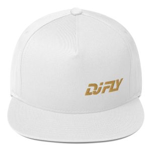 DJ Fly - Casquette à Visière Plate - Brodée