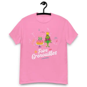 La foire des grenouilles - T-shirt classique homme - Face et Dos