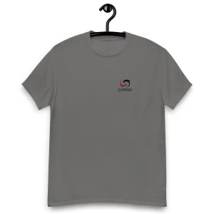 Chriso - T-shirt classique homme - Coeur et dos