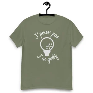 J'peux pas, j'ai golf - T-shirt coton classique homme
