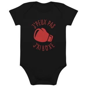 J'peux pas, j'ai boxe - Body en coton bio bébé
