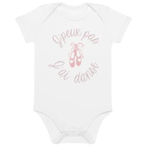 J'peux pas, j'ai danse - Body en coton bio bébé