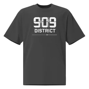 909 District - T-shirt oversize délavé