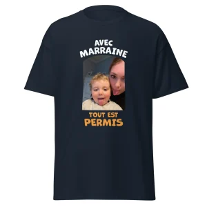 Marraine Permis - Perso - T-shirt classique unisexe