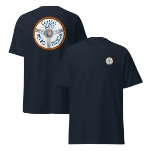 Classic Auto Retro Passion - T-shirt classique unisexe - Coeur et Dos
