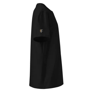 F- Flores - T-shirt unisexe en coton biologique - Brodé Manche