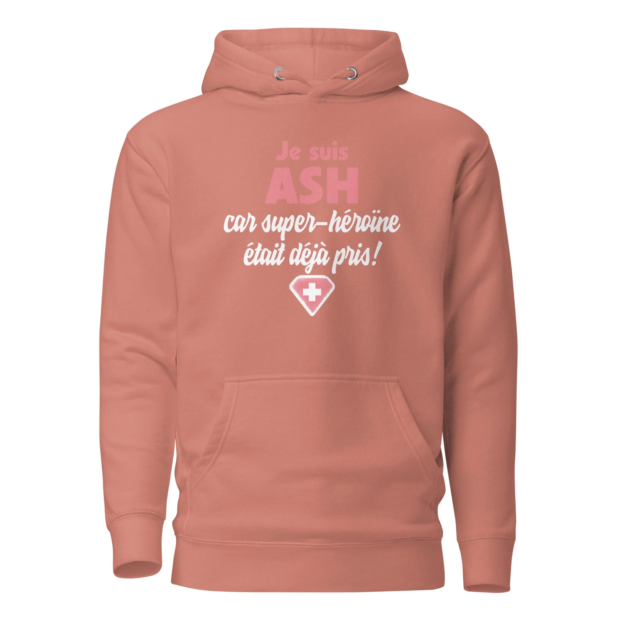 ASH, Super-Héroïne - Lolo Le Soignant - Sweat à Capuche Unisexe – Image 4