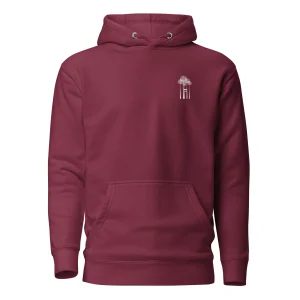 Au bout du pré - Sweat à Capuche Unisexe - Coeur et Dos