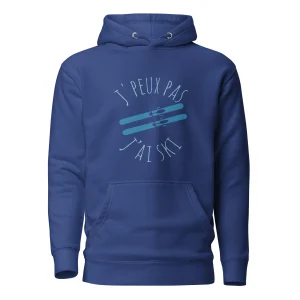 J'peux pas j'ai ski - Sweat à Capuche Unisexe