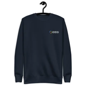 EEG - Sweatshirt Col Rond premium unisexe - Brodé