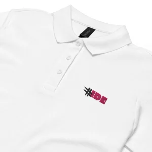 #IDE - Infirmière - Lolo Le Soignant - Polo piqué femme - Brodé